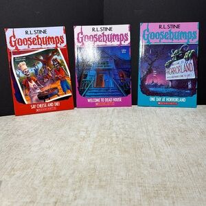 Goosebumps; 92, 93, 94 Set of 3 books first edition 2015 print Mint Condition!